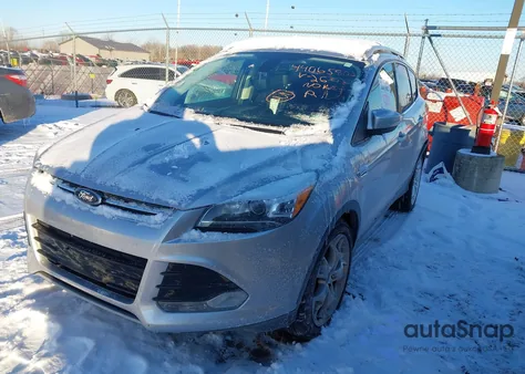 2013 Ford Escape Titanium из США, поврежденный, VIN 1FMCU9J99DUC92602